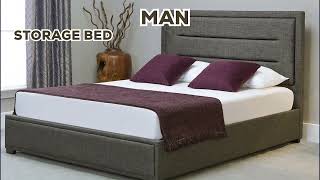 Kundi Ottoman Storage Bed - Tender Sleep