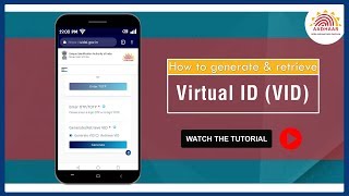 TUTORIAL : How to generate Virtual ID for Aadhaar screenshot 5