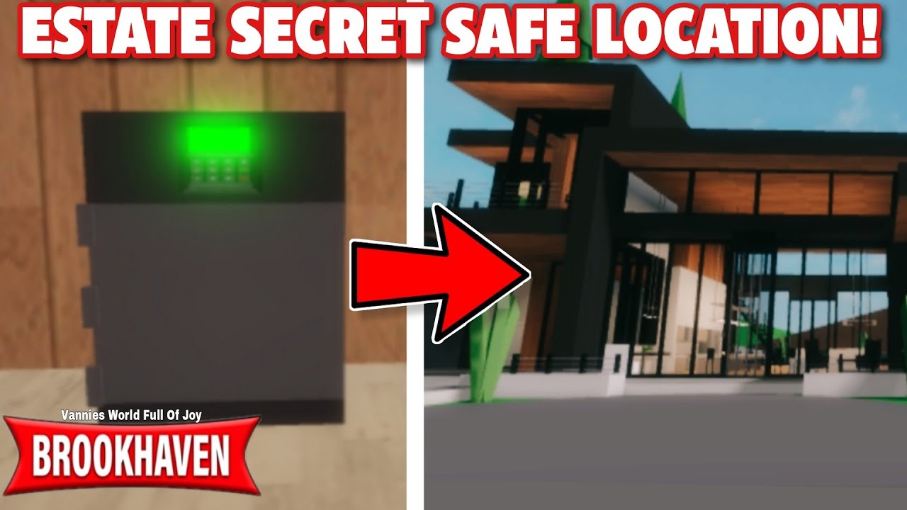 Secret safe in Brookhaven new house 🏡#uraka12451 #roblox #robloxgames