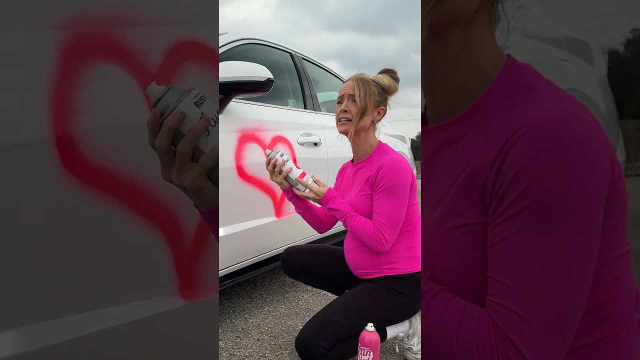 I Spray Painted My Rental Car