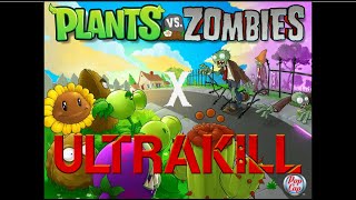 Loonboon in the style of ULTRAKILL (ULTRAKILL X Plants Vs Zombies  )