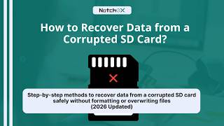 How to Recover Data From Corrupted SD Card Safely (2026 Updated) screenshot 3