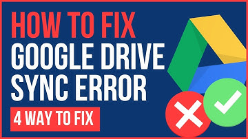 GOOGLE DRIVE SYNCHRONIZATION ERROR ANDROID | Fix Synchronization Error In Google Drive