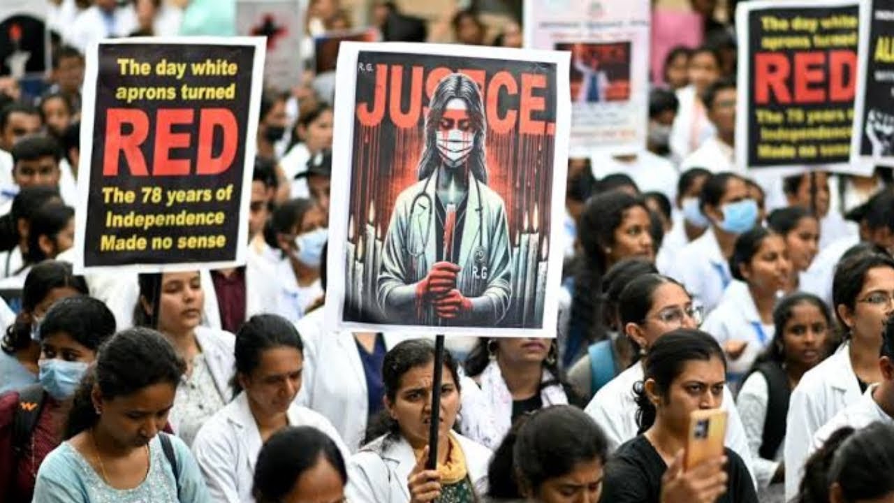 India's Medics and Women Protest: Doctor's Tragic Death Sparks Nationwide Outrage