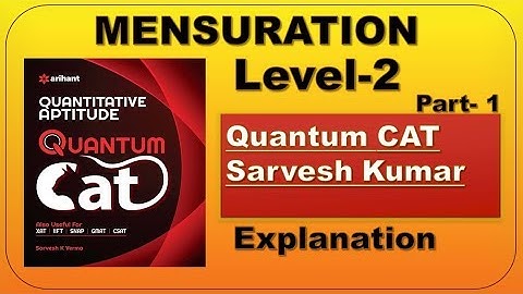 Quantum Cat by Sarvesh Verma Mensuration Solution Level 2 Part 1