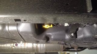 How to drain water separator on DIESEL FORD?