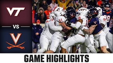 Virginia Tech vs. Virginia Game Highlights | 2025 ACC Football
