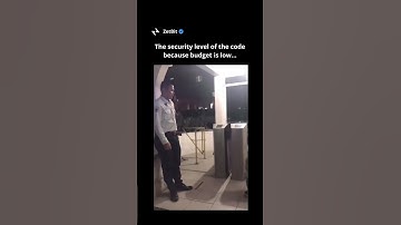 The security level of the code because budget is low #programmer #softwaredeveloper #programmerlife