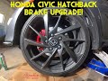 Installing Performance Brakes and Calipers | 2020 Honda Civic Hatchback
