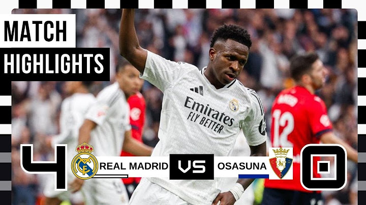 Real Madrid vs Osasuna 4-0 | Conference League 2024/25 | Full Match Highlights & All Goals
