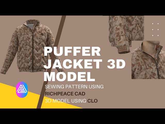 Louis Vuitton Boyhood Puffer Hoodie | 3D model