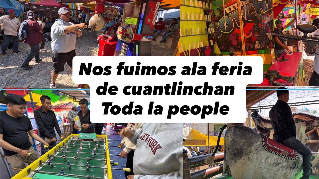 Iniciando el 2026 en la feria de CUANTINCHAN  con todos los amigos 😎