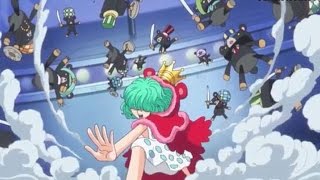 アニメONEPIECE（ワンピース）第671話 あらすじ「打倒シュガー 小人の兵隊突撃！