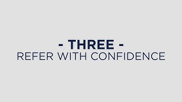 The NIA Difference | Three - Refer With Confidence
