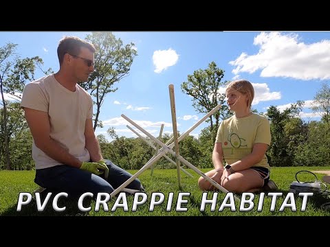 How to Build PVC Fish Habitat - Artificial Fishing Structure Template