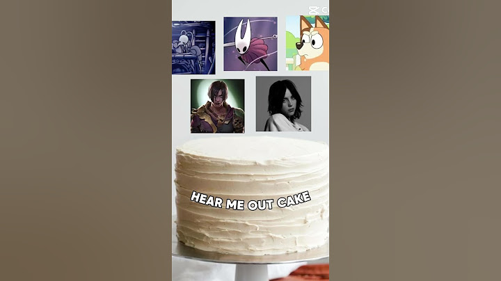 Hear Me Out Cake