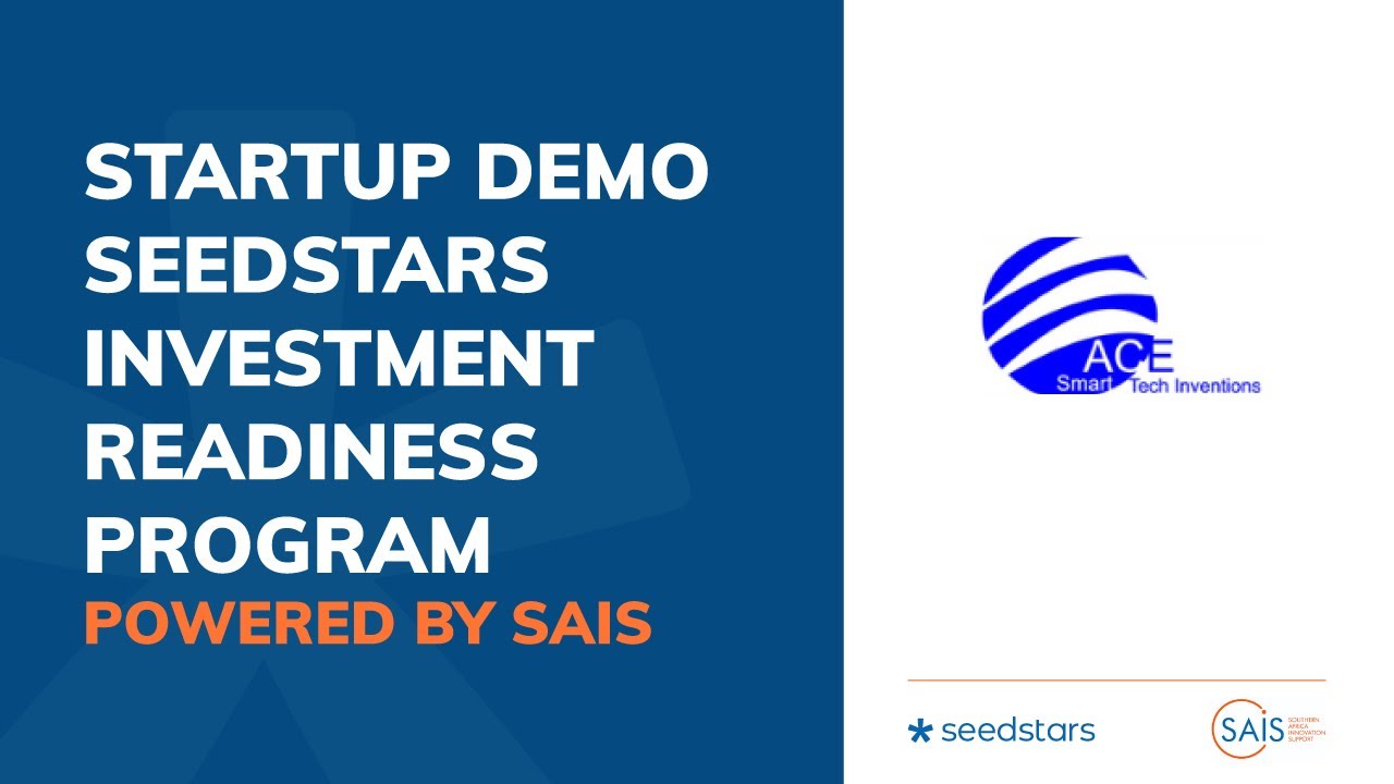 Ace Smart Technologies | Startup Demo - Seedstars IRP powered by SAIS ...