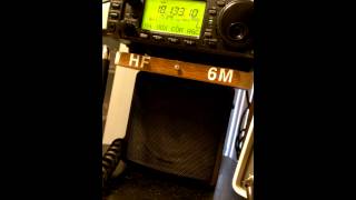 Icom IC 706 with a Gap Titan DX