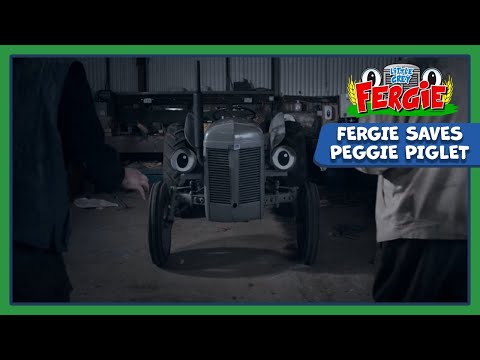 Clunky the Ghost Rescues Fergie! 👻 | Fergie Saves Peggie Piglet | 🚜 Little Grey Fergie
