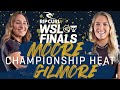 Carissa moore vs stephanie gilmore  rip curl wsl finals 2022  championship heat