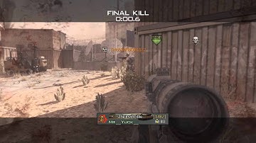 MW3  360 Quick Drag Scope For The Win