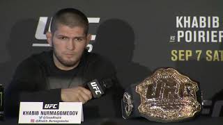 Khabib: Conor McGregor begged 'please don't kill me' at UFC 229 | ESPN MMA