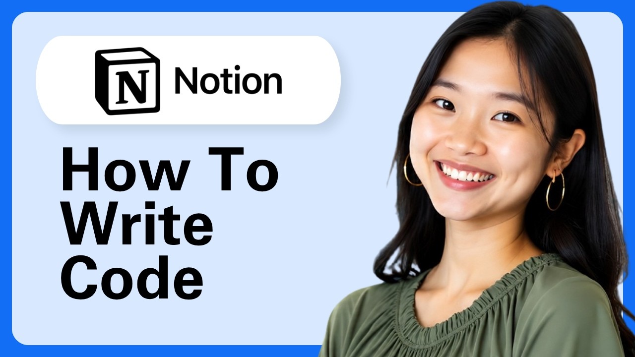 Notion Writing Code How To Write Code In Notion - YouTube