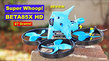 The BETA85X HD is a BIG FPV Drone in a TINY package.  REVIEW