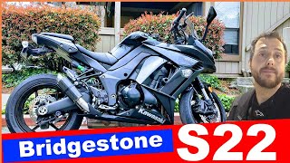 Как сделать #Kawasaki Ninja 1000 еще круче? Колеса #Bridgestone S22 - честный обзор