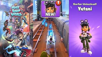 Hoverboard Heroes Yutani gameplay Subway Surfers 2 - ios / android
