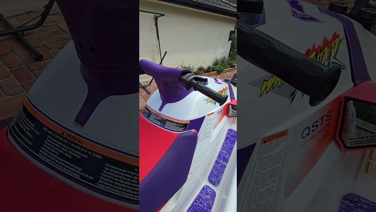 vintage Yamaha waveraider 701 - cold start 🥶