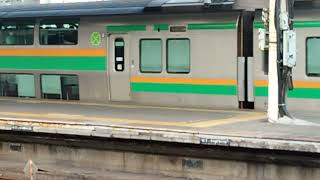 E231系1000番台ヤマU538編成+ヤマU-111編成大宮駅発車