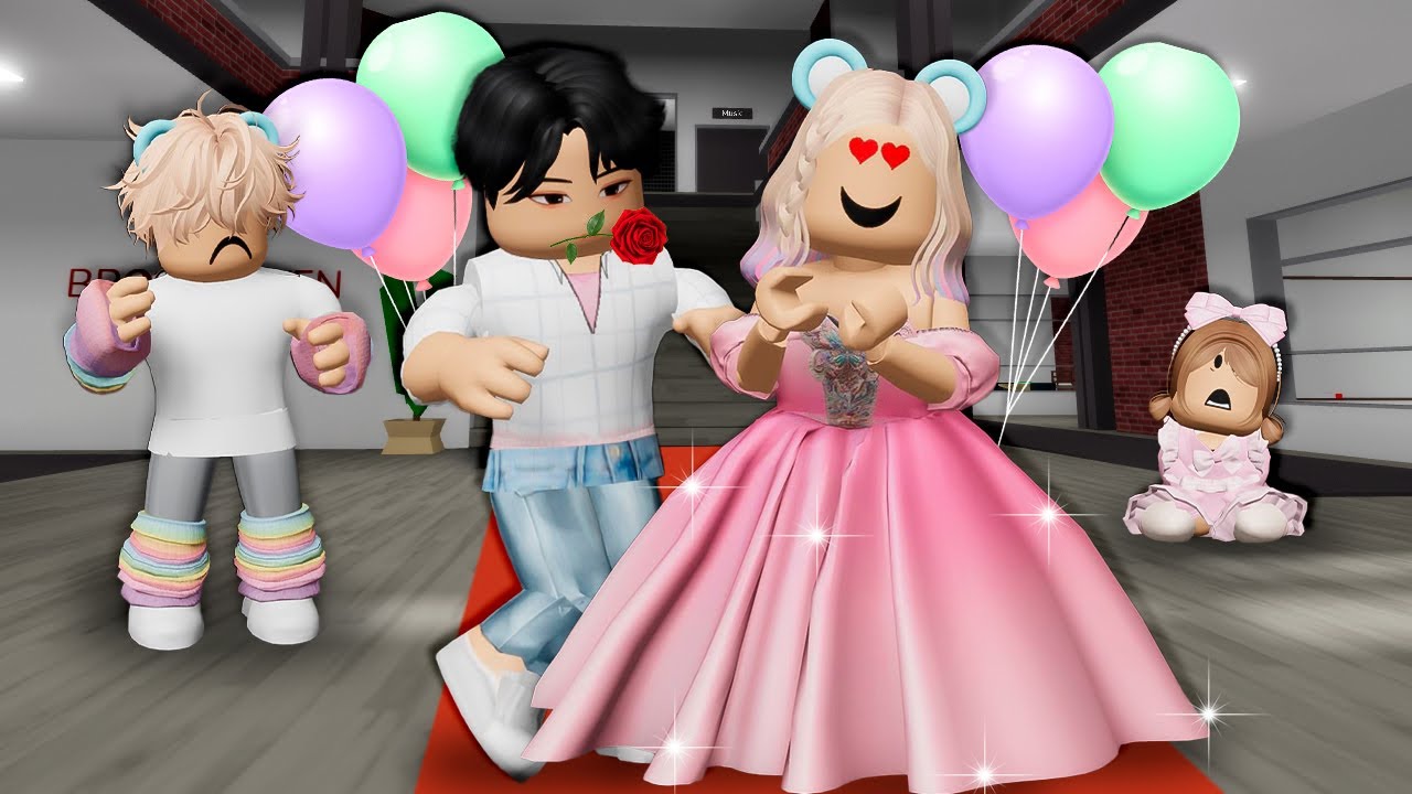 YASZOCA FOI AO BAILE DA ESCOLA COM JINU em BROOKHAVEN