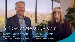 LA Financial & CU SoCal Pending Partnership