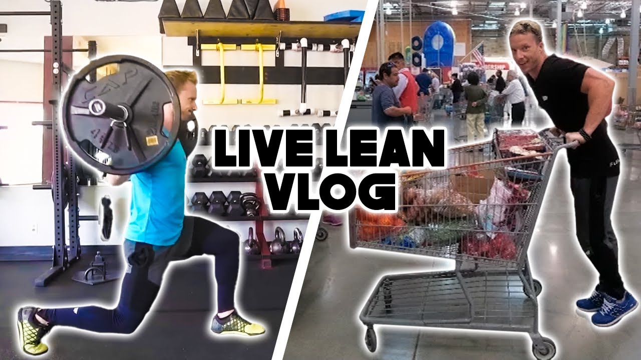 Healthy Costco Grocery Haul + Leg Workout for Mass Live Lean Life