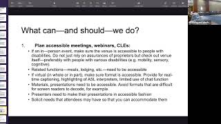 Disability Accommodations Training - August 5, 2022