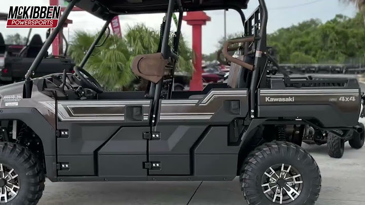 Kawasaki mule pro fxt ranch edition platinum for sale