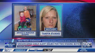 Celebrity Endangered child alerts issued for two Overton County boys Profile