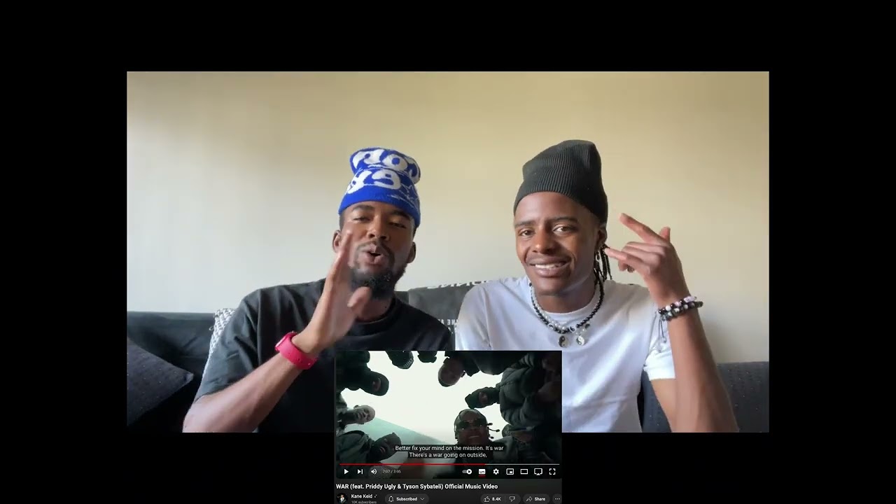 WAR REACTION VIDEO- @kanekeid_ - @Priddy_Ugly - & - @TysonSybateli