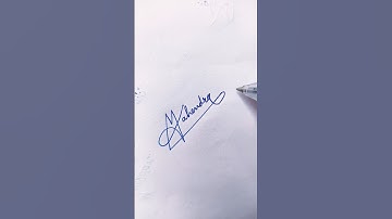 Mahendra stylish signature #shorts #viral Like Subscribe❤❤