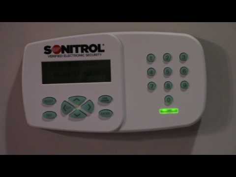 How To Arm and Disarm a Sonitrol System - Keypad Overview