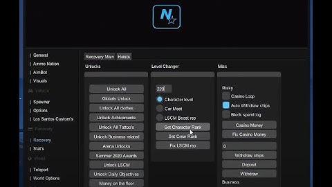 GTA V Newway Mod Menu Showcase!