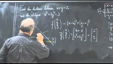Shifrin Math 3500 Day 52: Lagrange Multipliers, pt 3