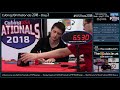 US Nationals 2018 winning average: 6.28 seconds