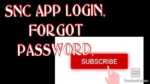 SNC LMS FORGOT PASSWORD, RECOVER PASSWORD