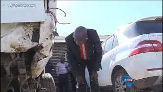 Kubhujiwe engozini yomgwaqo