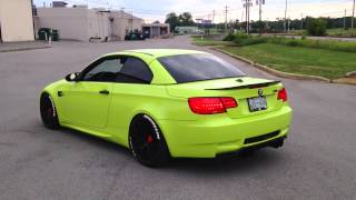 Bmw E93 M3 Avery Lime Green