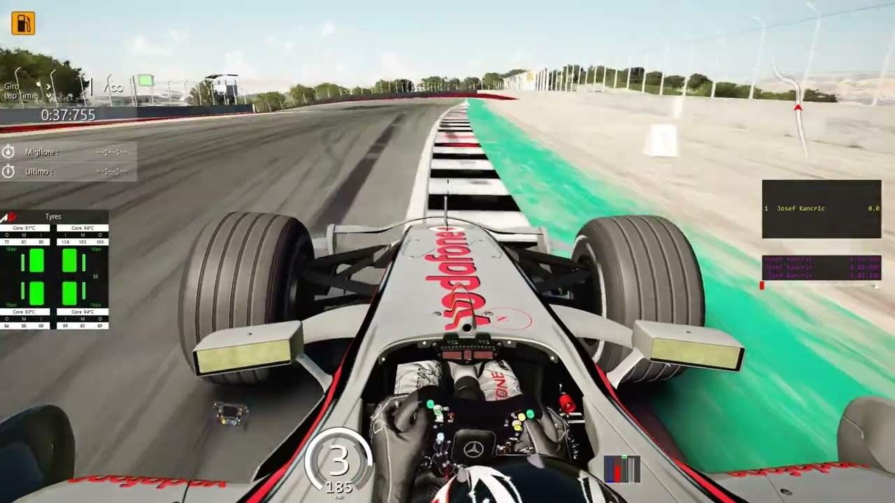 Laguna Seca Hotlap VRC MP4-22 1.01.561 | Assetto Corsa