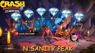 Crash Bandicoot 4: N. Sanity Peak - Hidden Gem Guide (Red Color)