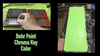 Behr Paint Chroma Key Color
